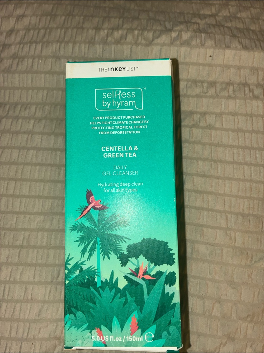 Centella & Green Tea Daily Gel Cleanser - Teal